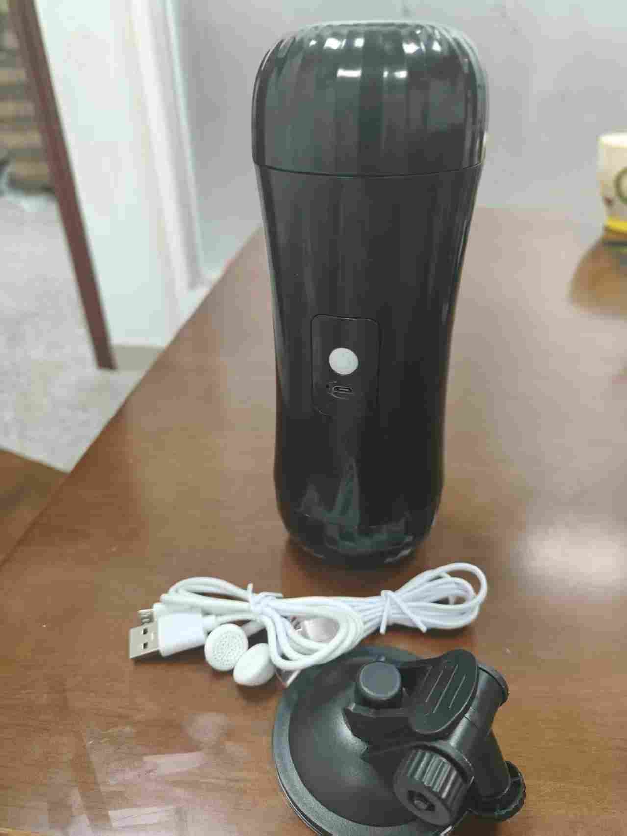 Dual‑Head Electric Masturbator with Immersive Audio (Vaginal + Oral)-MY21