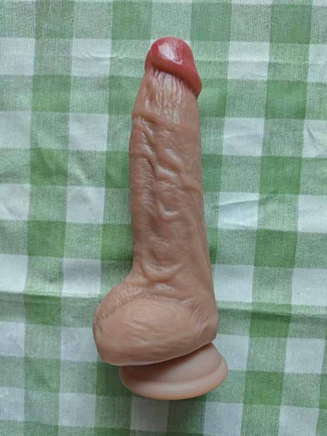 Manual Dildo – Thick & Large, Flesh‑Brown (21cm / 5cm / 350g)-MY34