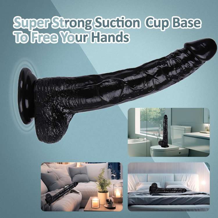 Black Manual Dildo (18cm / 3.8cm / 190g)-MY32