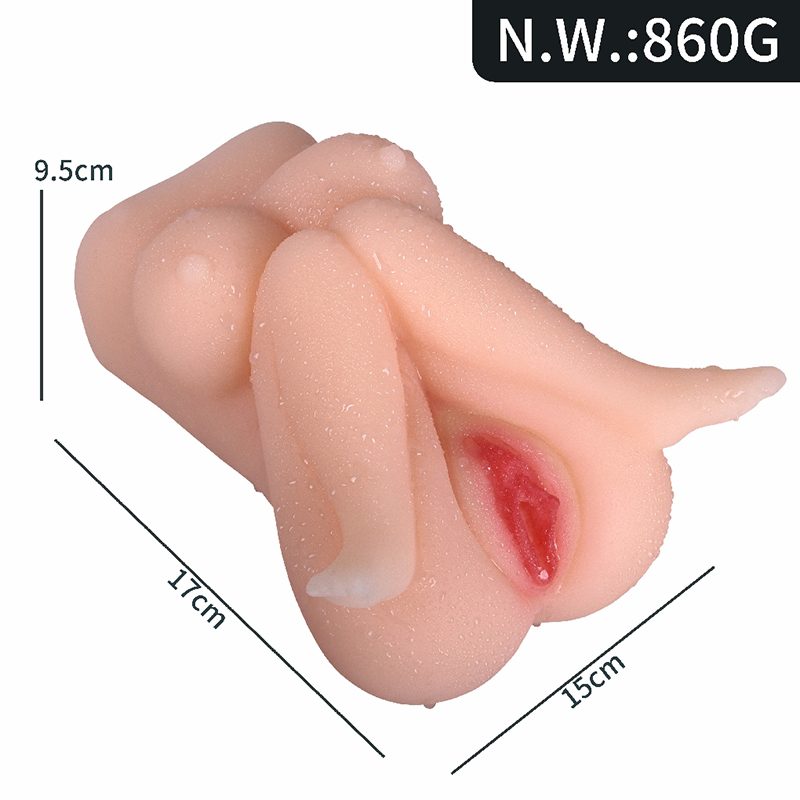 Single‑Head Masturbator (17 × 15 × 9.5 cm, 860 g)-MY44