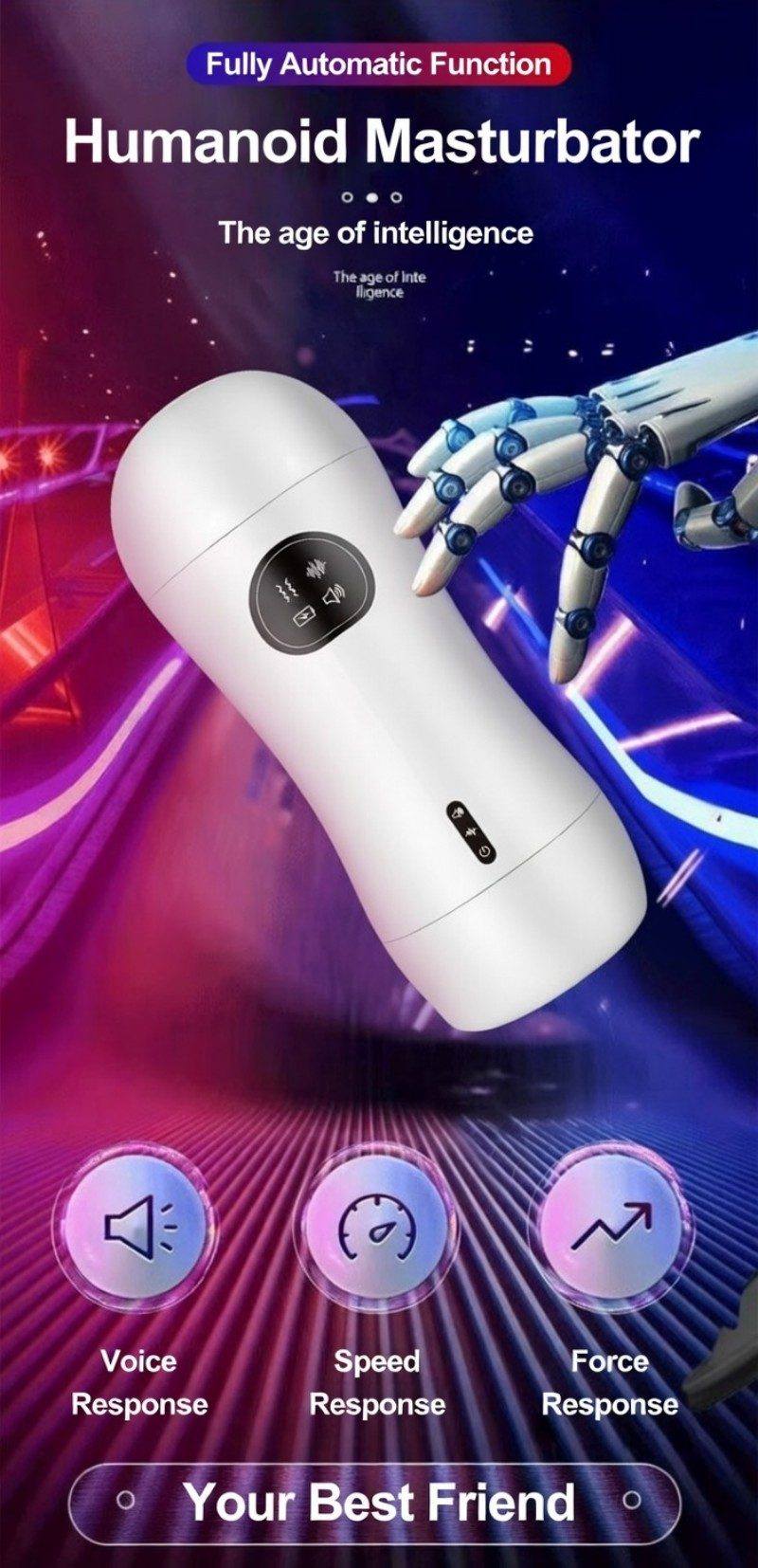 Premium Electric Men’s Masturbation Cup-MY02
