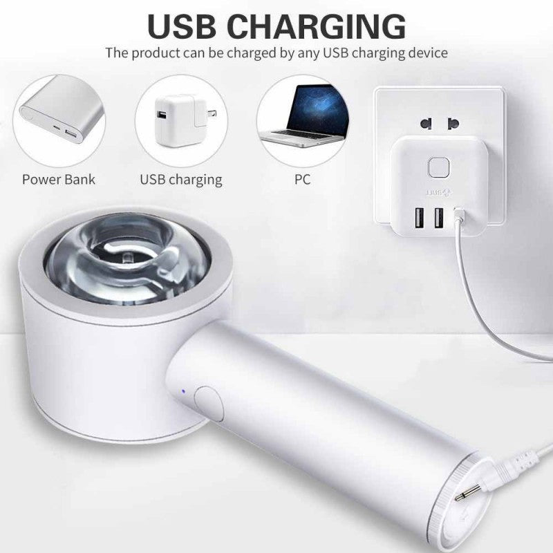 Hairdryer‑Style Suction Masturbator with Stand-MY05