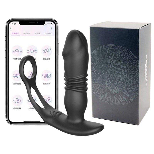 App‑Controlled Electric Anal Plug (100mm)-MY07