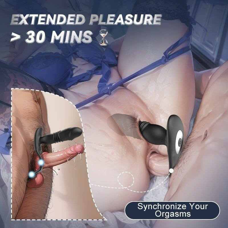 App‑Controlled Electric Anal Plug (100mm)-MY07