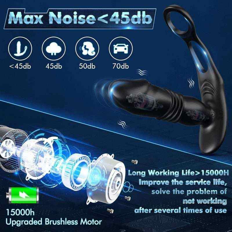 App‑Controlled Electric Anal Plug (100mm)-MY07