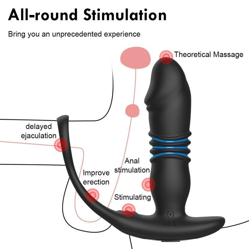 App‑Controlled Electric Anal Plug (100mm)-MY07