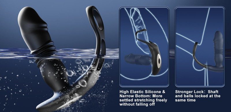 App‑Controlled Electric Anal Plug (100mm)-MY07