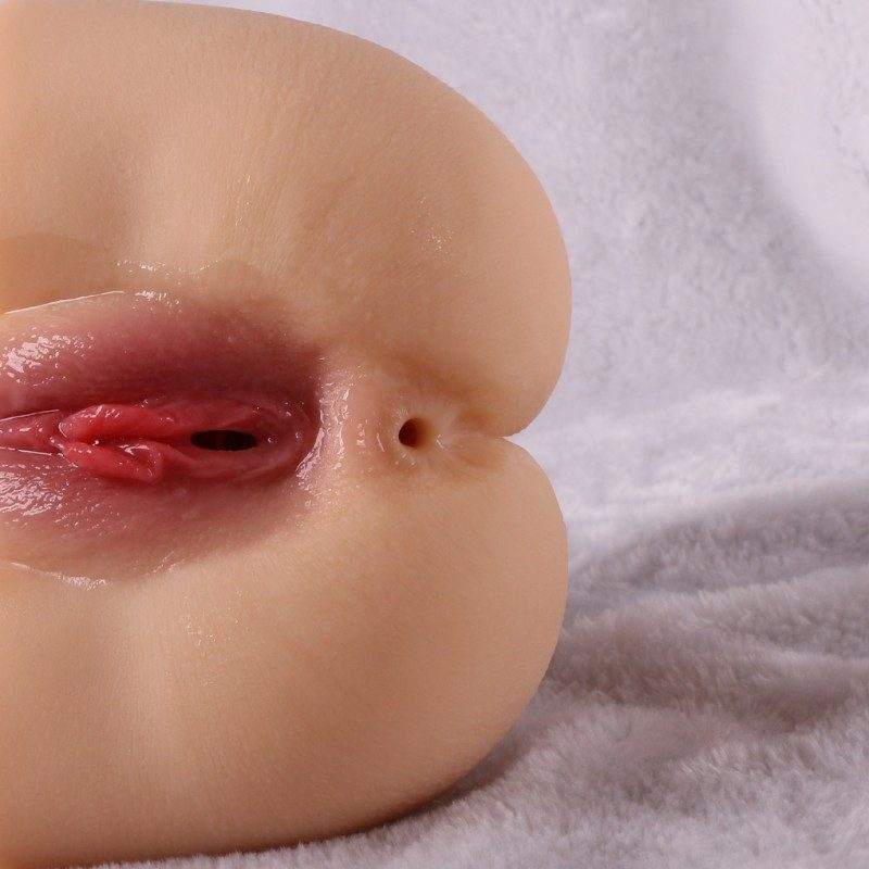 Small Realistic Butt Masturbator with Dual Openings-MY14