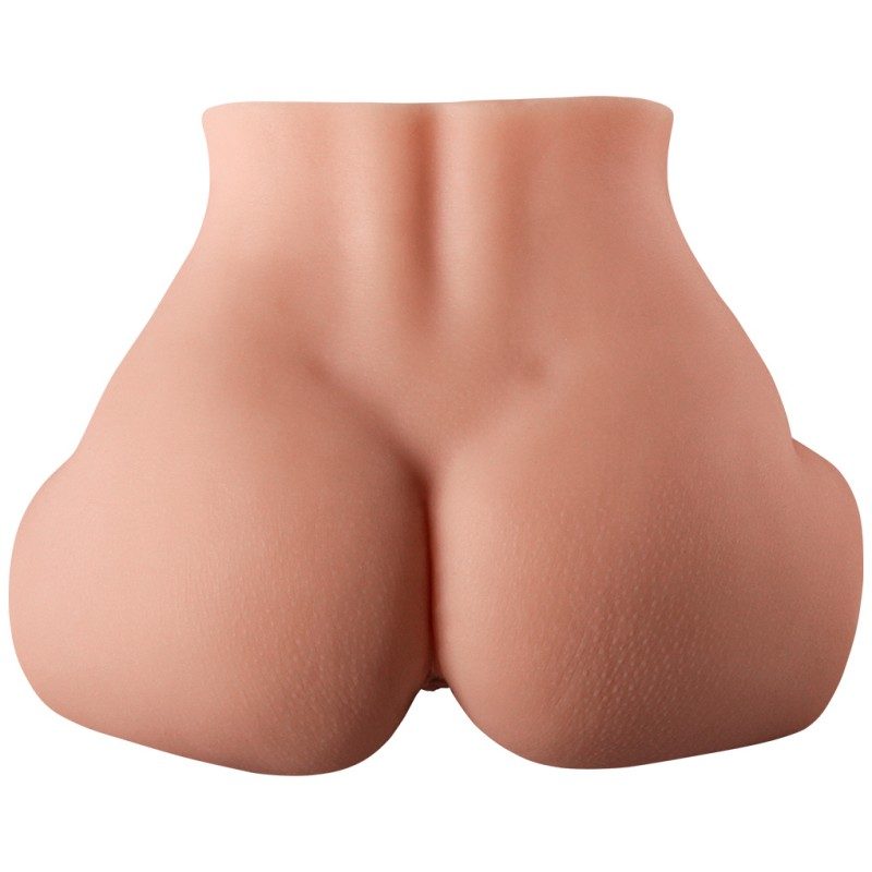 Medium Realistic Butt Masturbator with Dual Openings-MY15