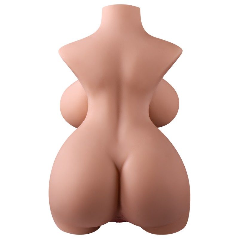 Medium Half‑Body Doll with Triple Stimulation (Breasts, Vagina, Anus)-MY19