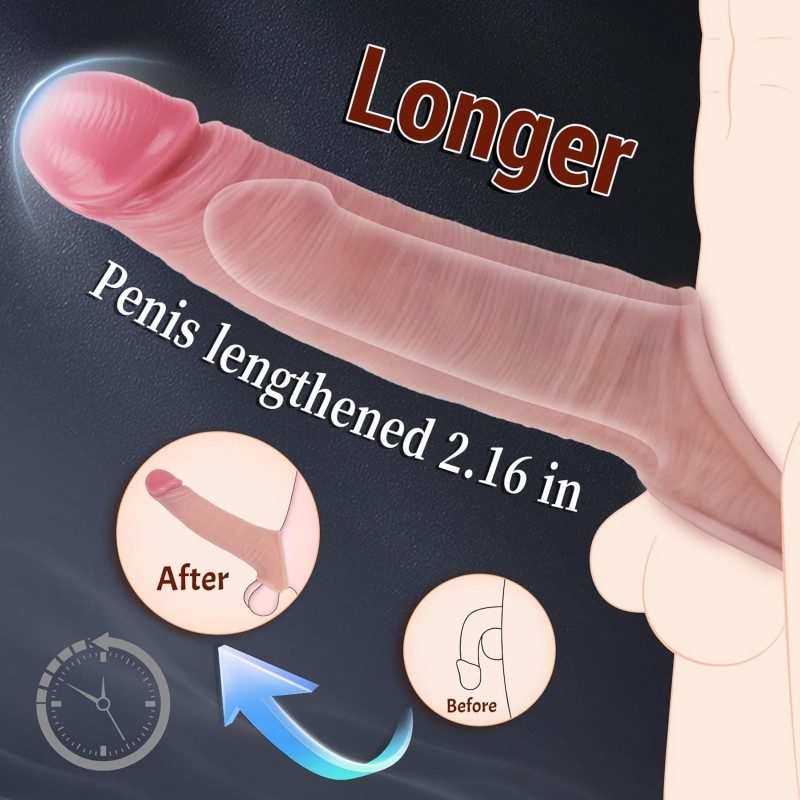 Penis Sleeve "Short Brother" (16cm × 3.5cm, 66g)-MY25