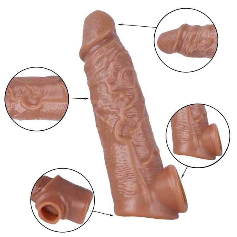 Penis Sleeve "Short Brother" (16cm × 3.5cm, 66g)-MY25
