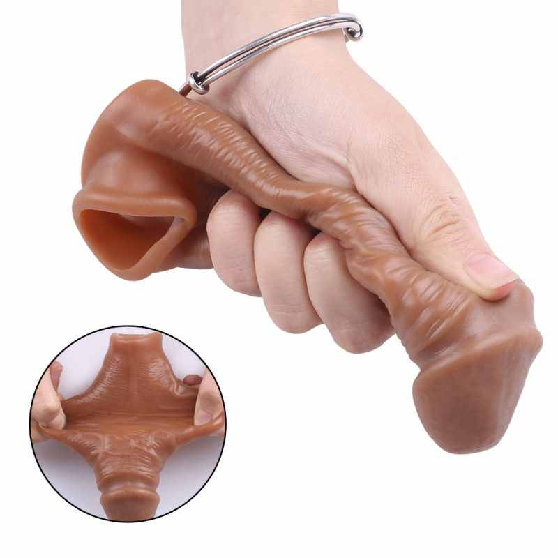 Penis Sleeve "Short Brother" (16cm × 3.5cm, 66g)-MY25