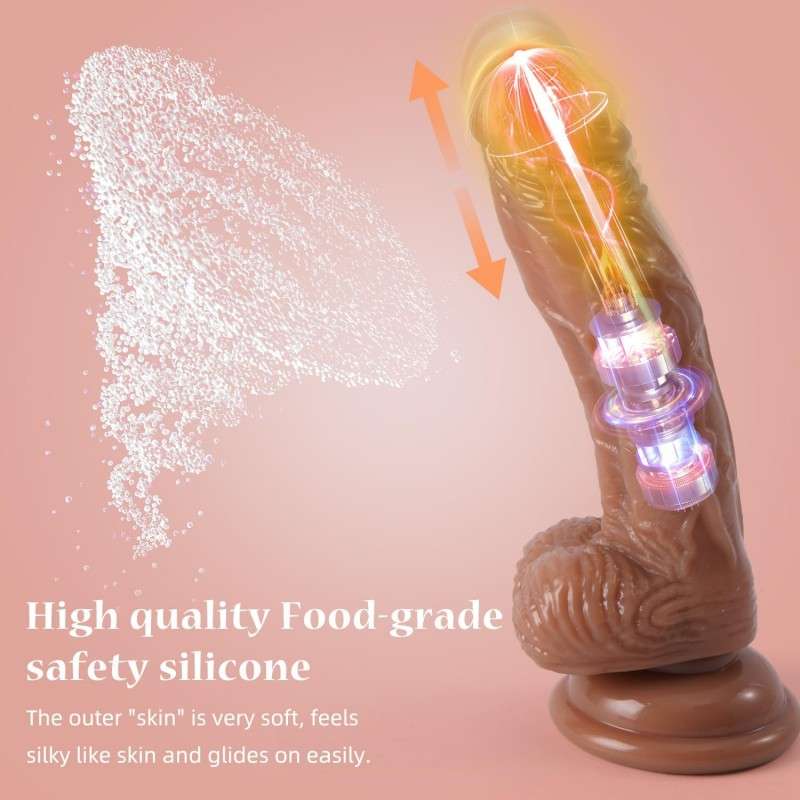 Wireless Electric Dildo – Large (18cm / 3.6cm / 201g)-MY35