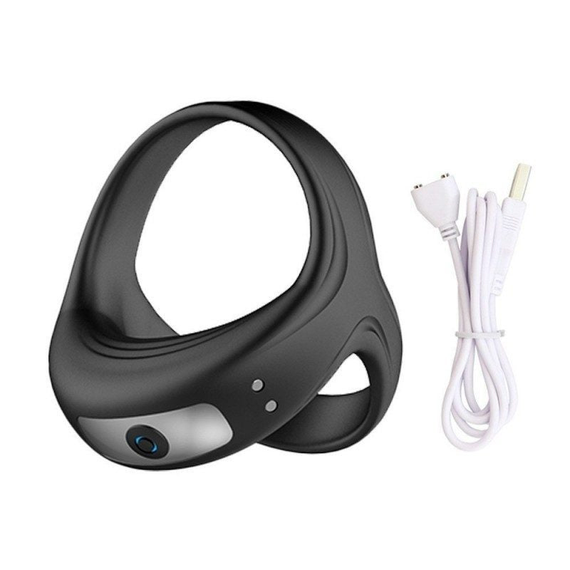 Electric Triple‑Ring Cock Ring (Vibrating)-MY37