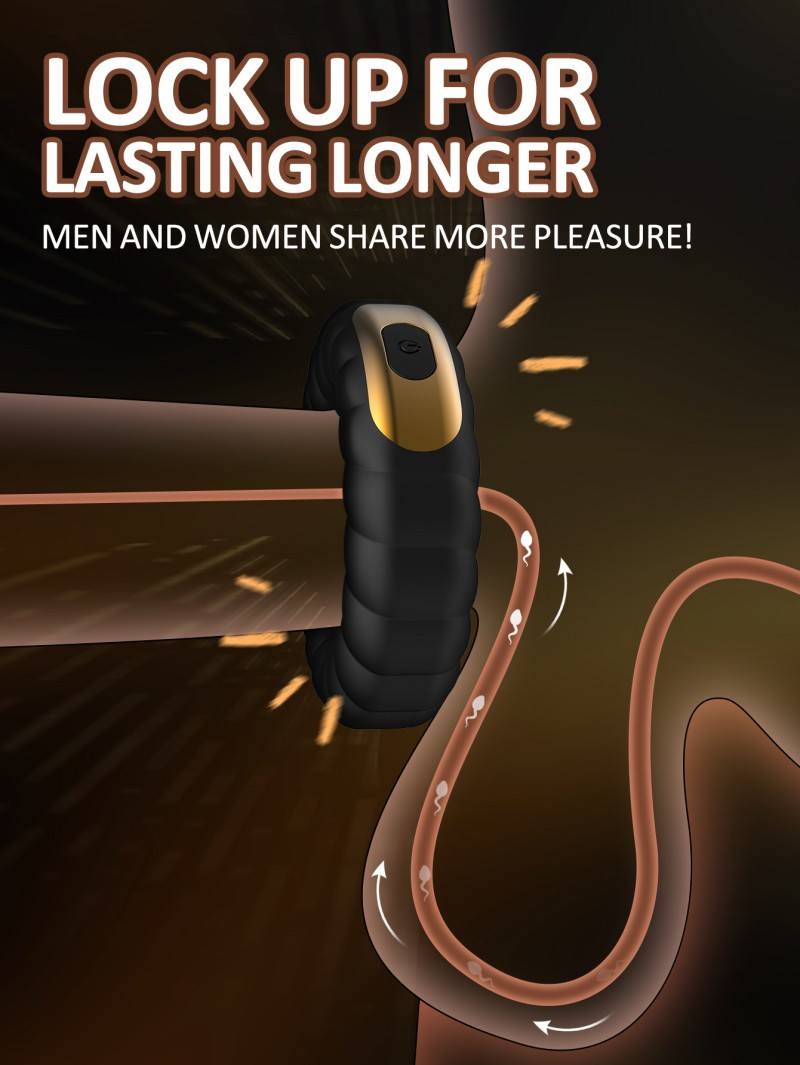 Electric Tire‑Shaped Cock Ring (Vibrating)-MY38