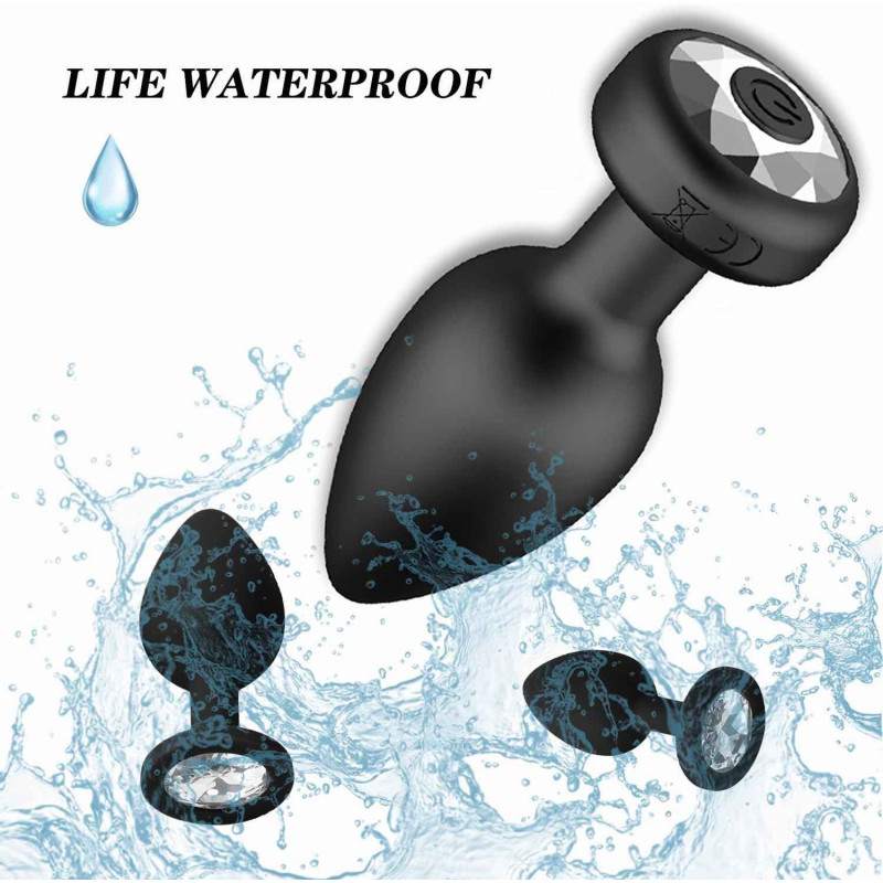 Wireless Electric Diamond Anal Plug-MY39