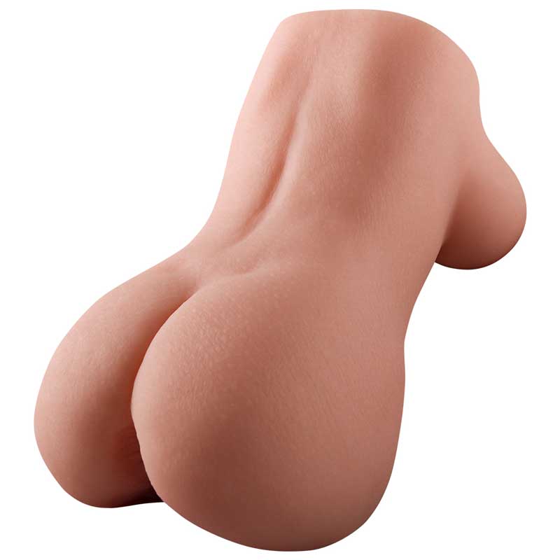 Single‑Head Masturbator with Dual Vaginal & Anal Openings (16.5 × 8.5 × 9 cm, 600 g)-MY45