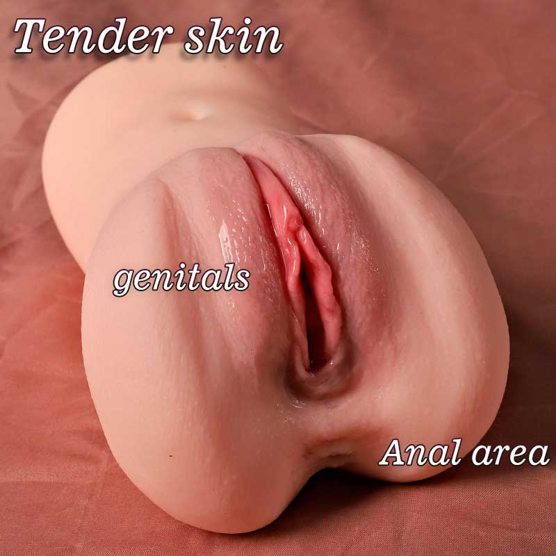 Single‑Head Masturbator with Dual Openings & Heating Rod (17.5×9.5×9.5 cm, 800 g)-MY47