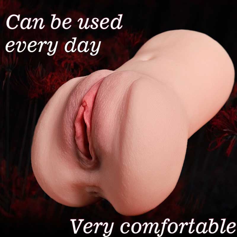 Single‑Head Masturbator with Dual Openings & Heating Rod (17.5×9.5×9.5 cm, 800 g)-MY47