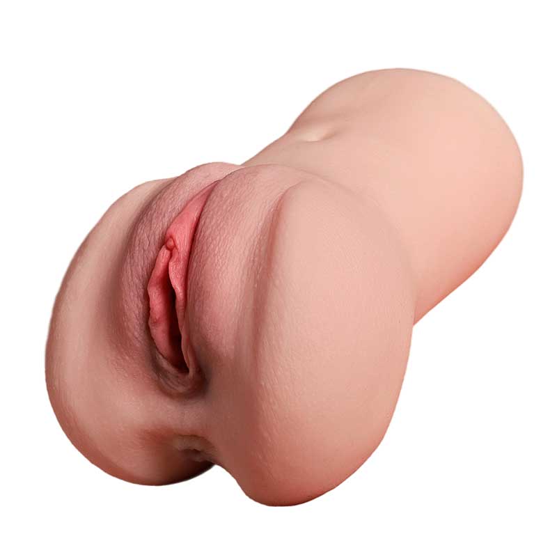 Single‑Head Masturbator with Dual Openings & Heating Rod (17.5×9.5×9.5 cm, 800 g)-MY47