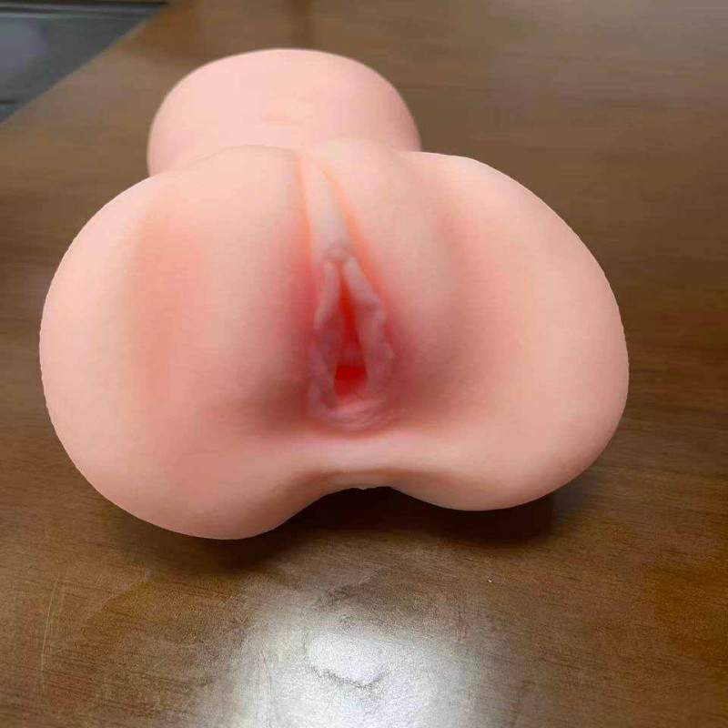 Single‑Head Masturbator with Dual Openings & Heating Rod (17.5×9.5×9.5 cm, 800 g)-MY47