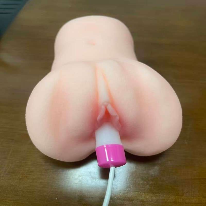 Single‑Head Masturbator with Dual Openings & Heating Rod (17.5×9.5×9.5 cm, 800 g)-MY47