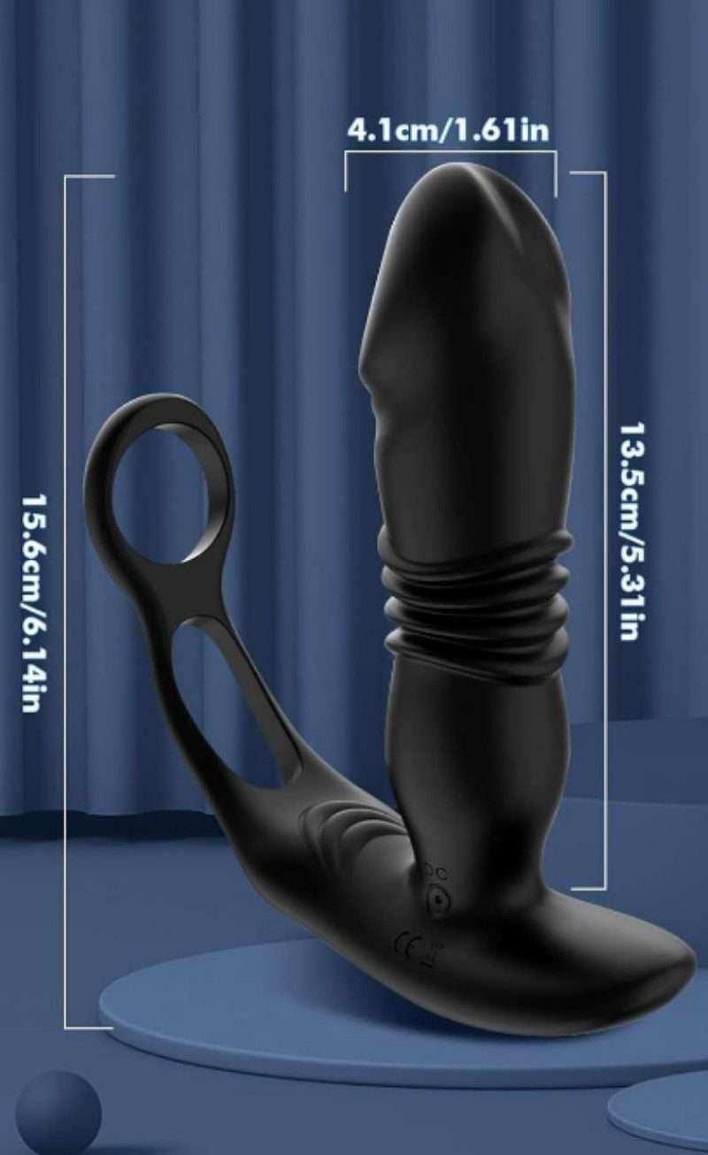 App‑Controlled Electric Anal Plug (100mm)-MY07