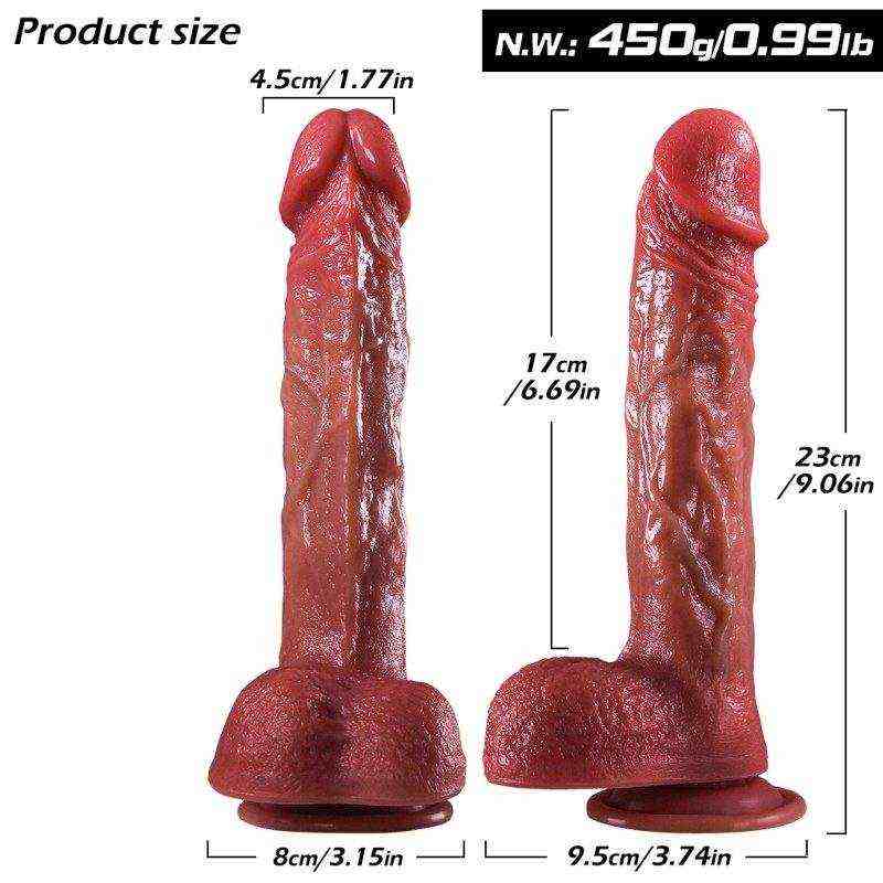 Premium Manual Dildo (23cm / 4.5cm / 450g)-MY09