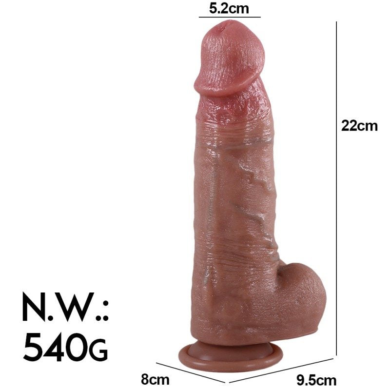 Premium Manual Dildo (22cm / 5.2cm / 540g)-MY27