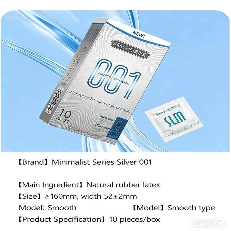 Hyaluronic Acid Condoms (10‑Pack)-MY49